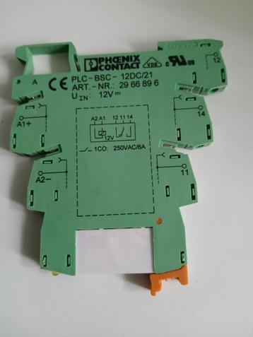 Phoenix interface relais 12V dc beschikbaar voor biedingen