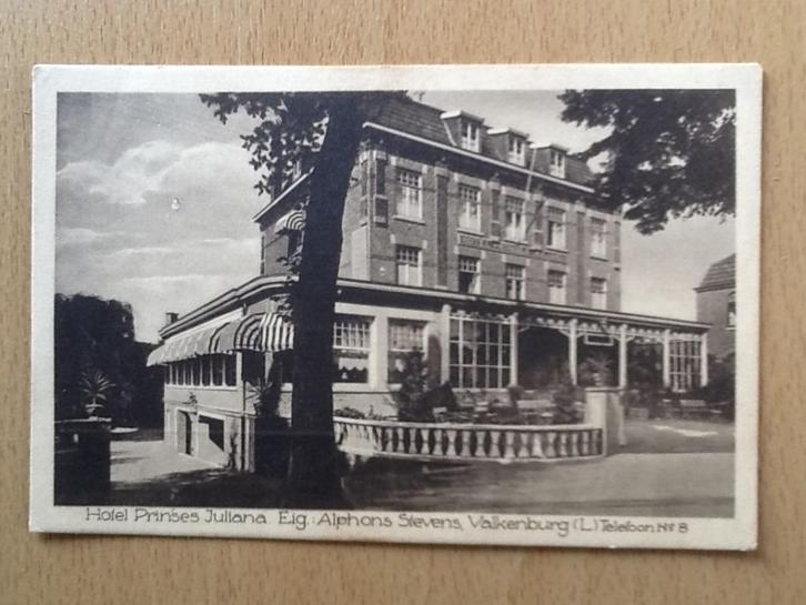 Valkenburg - Hotel Prinses Juliana, Verzamelen, Ansichtkaarten | Nederland, Ongelopen, Limburg, Verzenden