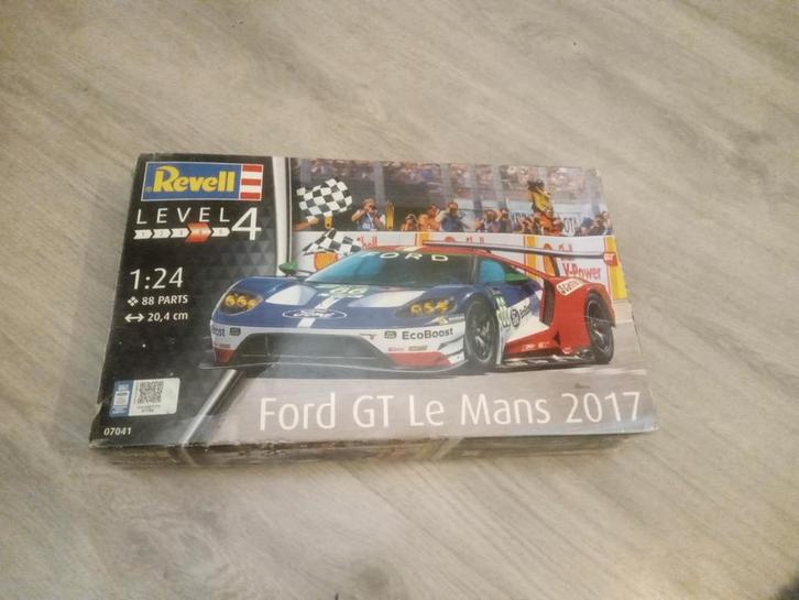 Revell Ford GT Le Mans Bouwdoos, Hobby en Vrije tijd, Modelbouw | Auto's en Voertuigen, Ophalen of Verzenden