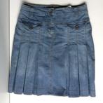 Plooirokje / minirokje / rokje van spijkerstof maat 36, Blauw, Ophalen of Verzenden, Zo goed als nieuw, Maat 36 (S)