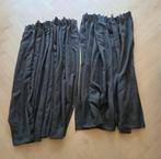 Verduisteren gordijnen op maat gemaakt., 100 tot 150 cm, Grijs, Ophalen of Verzenden, Zo goed als nieuw