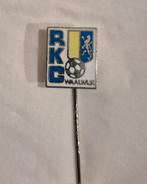 Voetbal speldje RKC Waalwijk, Ophalen of Verzenden, Overige binnenlandse clubs, Poster, Plaatje of Sticker