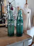 ANTIEK OUD   .....  GLAZEN  ...  KNIKKER FLESSEN., Ophalen of Verzenden