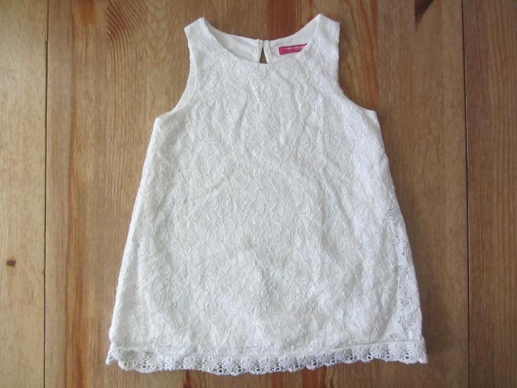 Wit tuniekje Young Dimension maat 104-110, Kinderen en Baby's, Kinderkleding | Maat 110, Zo goed als nieuw, Meisje, Overige typen