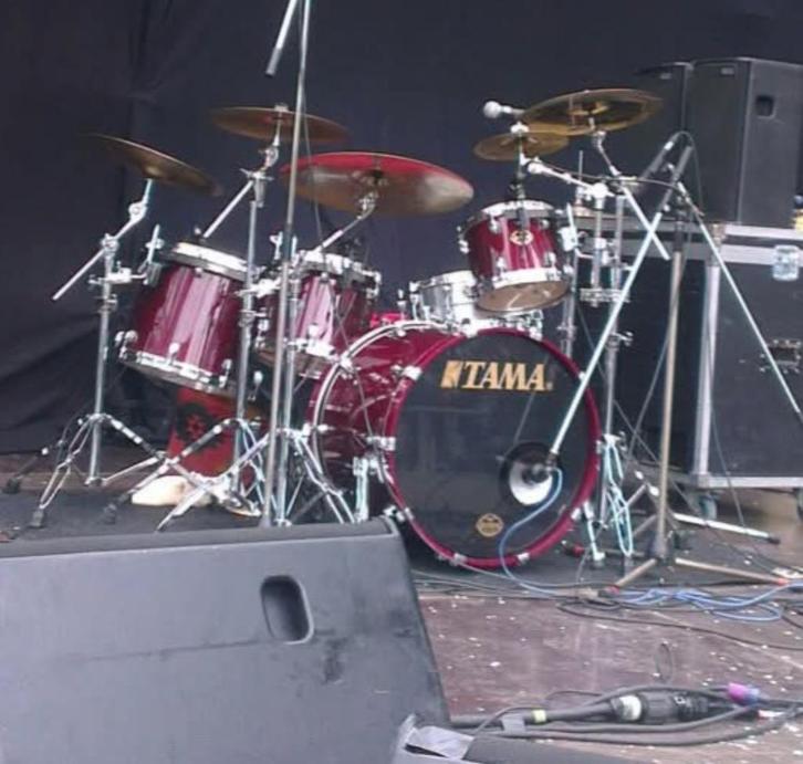 TAMA STARCLASSIC MAPLE drumstel, Muziek en Instrumenten, Drumstellen en Slagwerk, Gebruikt, Tama, Ophalen