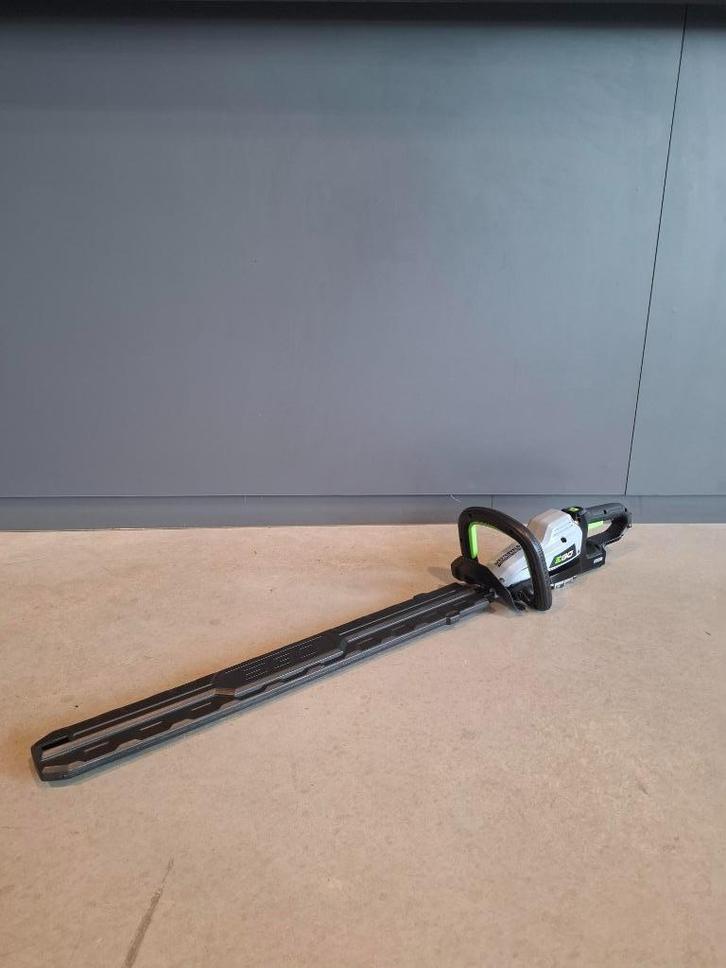 Ego HTX7500 accu heggenschaar 75 cm € 249,-, Tuin en Terras, Heggenscharen, Gebruikt, Accu, Ophalen of Verzenden
