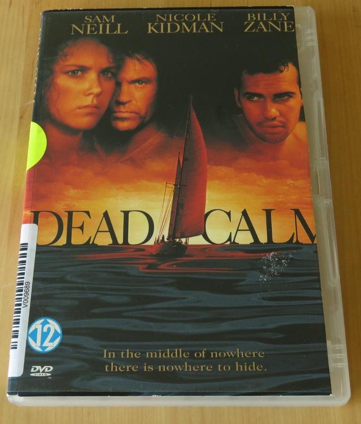 DVD Dead Calm (1989) Nicole Kidman, Cd's en Dvd's, Dvd's | Thrillers en Misdaad, Gebruikt, Actiethriller, Vanaf 12 jaar, Ophalen