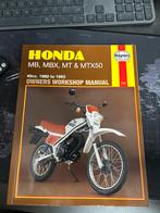 Honda MB MBX MT MTX50 Haynes Manual 1980-1993, Ophalen of Verzenden, Zo goed als nieuw, Honda