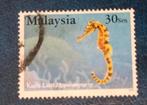 Malaysia 2001 pz zeepaard, Verzenden, Gestempeld, Zuidoost-Azië