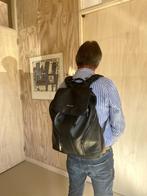 "Bryden" Zwart Leren Rugzak met laptopvak van Kazar Studio, Overige merken, 40 cm of meer, Ophalen of Verzenden, Zo goed als nieuw