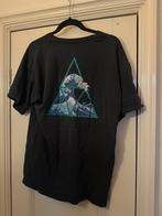 Zwart HUF T-shirt - Maat L, Ophalen of Verzenden, Gedragen, Maat 48/50 (M), Zwart