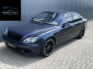 Mercedes S klasse 430 V8 | Brabus pakket | Glascoating! beschikbaar voor biedingen