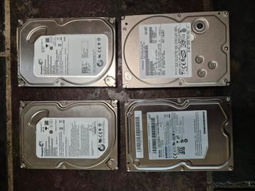 4 x harddisks beschikbaar voor biedingen