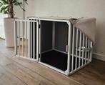 Hundos Bench Small met rubberen mat, hoes en drinkbak+houder, Ophalen, Gebruikt