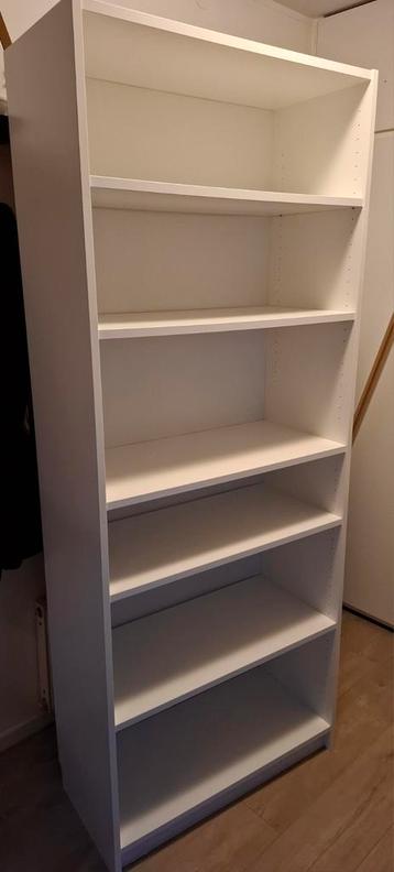 Witte BILLY Boekenkast - 80x39x202 cm - afbeelding 2