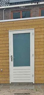 Tuindeur/Schuurdeur 210x90 (buitenmaat 220x100), Gebruikt, 80 tot 100 cm, Ophalen of Verzenden, Buitendeur