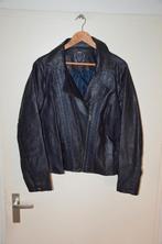mooi nieuw donkerblauw kunstleren jack maat 48 X-Two, X-Two, Blauw, Maat 46/48 (XL) of groter, Nieuw