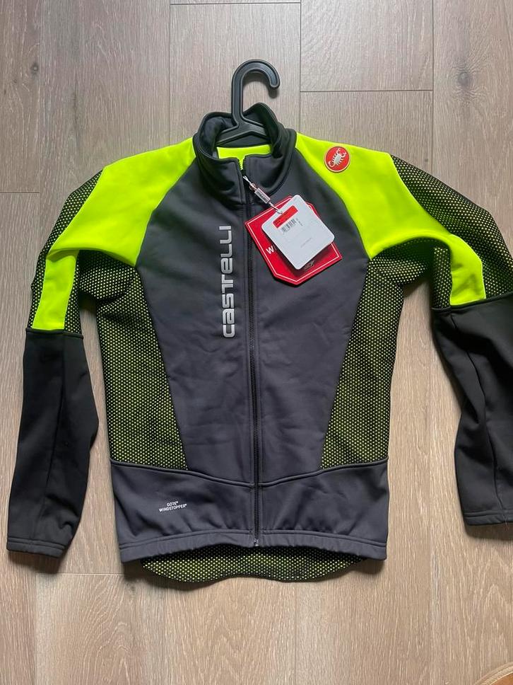 Castelli winter jas maat L NIEUW, Fietsen en Brommers, Fietsaccessoires | Fietskleding, Nieuw, Bovenkleding, L, Ophalen of Verzenden