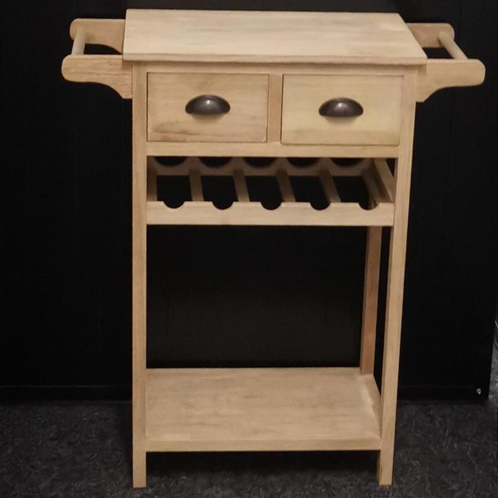Wijntafel - Wijnkast met wijnrek, Huis en Inrichting, Woonaccessoires | Overige