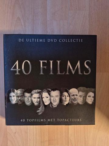 DVD Box met 40 Films - Collectie beschikbaar voor biedingen