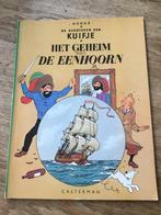 Kuifje en het geheim van de eenhoorn, 1951, goede staat, Gelezen, Ophalen of Verzenden, Eén stripboek, Hergé