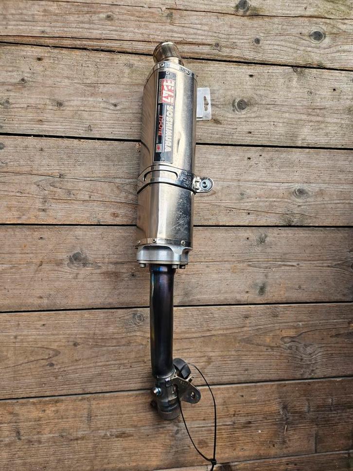 Yoshimura Tri-Oval Uitlaat GSXR1000 met E-keur, Motoren, Onderdelen | Overige, Gebruikt, Ophalen of Verzenden