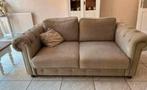 Beige landelijke bank, Huis en Inrichting, Banken | Bankstellen, Ophalen, Gebruikt, 150 tot 200 cm, Driepersoons
