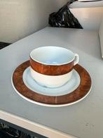 Vintage kop en schotels Apilco France 35x, Ophalen