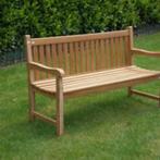 opruiming teakhouten tuinbanken diverse afmetingen, Ophalen of Verzenden, Nieuw, Hout