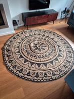 Vloerkleed rond jute by boo loods 5. 220cm, Ophalen, Bruin, Rond, 200 cm of meer