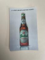 Bewegende 3 D kaart. Grolsch bier reclame nieuwe fles., Ophalen, Gebruikt, Overige typen, Overige merken