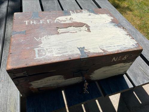 Timmermans koffer met gereedschap 1901, Antiek en Kunst, Antiek | Gereedschap en Instrumenten, Ophalen of Verzenden