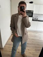 Stijlvolle beige blazer – Zara, maat S, Nieuw, Ophalen of Verzenden, Jasje, Maat 36 (S)