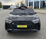 Kinder Auto Audi RS6 12v RC / Leder / Rubberband / Bluetooth, Kinderen en Baby's, Speelgoed | Buiten | Accuvoertuigen, Ophalen of Verzenden