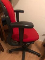 Bureau stoel bureaustoel rood, Ophalen of Verzenden, Zo goed als nieuw, Rood