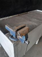 0560. Lekbak met bankschroef / Spoelwerkbank / lekbak / werk, Auto diversen, Ophalen