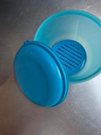 Tupperware Slabak Blauw Vintage, Ophalen of Verzenden, Zo goed als nieuw, Blauw, Bak of Kom