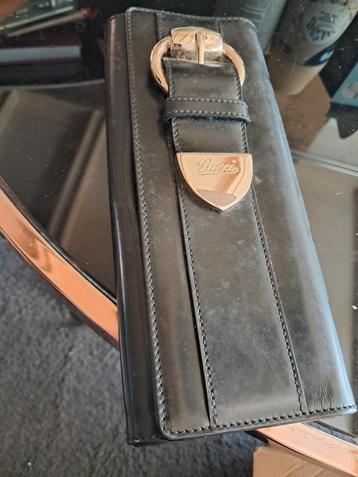 Vintage Gucci Leren Portemonnee Zwart beschikbaar voor biedingen