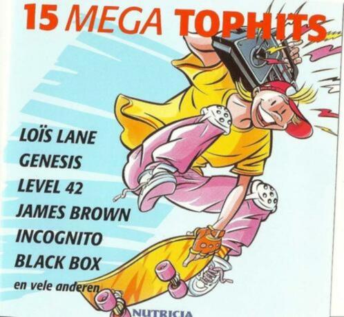 Nutricia CD 15 Mega Tophits, oa Genesis, Level 42, e.a., Cd's en Dvd's, Cd's | Pop, Zo goed als nieuw, 1980 tot 2000, Ophalen of Verzenden