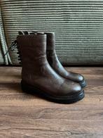 Shabbies enkellaarsjes met rits en veter detail maat 38, Shabbies, Bruin, Ophalen of Verzenden, Zo goed als nieuw