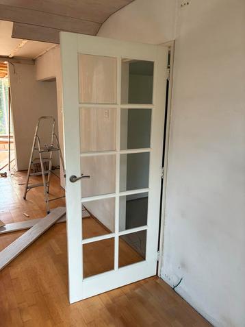 Binnendeur met glas