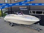 Prins 580 Sundeck - 60 pk Mercury | Kuiptent | 260 hr., Watersport en Boten, Gebruikt, 3 tot 6 meter, 50 tot 70 pk, Polyester