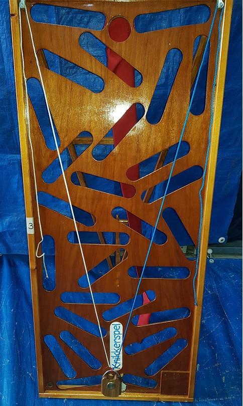 oud Hollandse spellen knikkerspel bensan enter, Hobby en Vrije tijd, Feestartikelen | Verhuur, Zo goed als nieuw, Overige, Ophalen