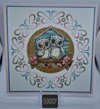 Kerstactie! Geborduurde wenskaarten Verhuizen voor de helft!, Nieuw, Man of Vrouw, Info@sparklecrafts.nl, Ophalen of Verzenden