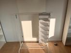 Ikea Rigga Kledingrek Wit, Ophalen, Met wielen, Gebruikt