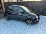 Fiat 500 0.9 TwinAir Pop 2014 Zwart, Auto's, Voorwielaandrijving, 840 kg, Zwart, Origineel Nederlands