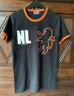 Zwart shirt, T-shirt NL leeuw, jongensshirt; S; Kist Design, Maat 46 (S) of kleiner, Ophalen of Verzenden, Zo goed als nieuw, Zwart