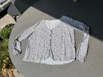 Zwart/wit Sutherland blousje, maat L, Kleding | Dames, Verzenden, Zo goed als nieuw, Maat 42/44 (L), Wit