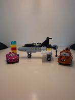 Duplo 6134 Cars vliegtuig en auto's, Kinderen en Baby's, Speelgoed | Duplo en Lego, Ophalen of Verzenden, Zo goed als nieuw, Duplo