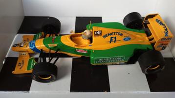 Benetton B193 A Ricardo Patrese 1:24 Onyx F1 Pol beschikbaar voor biedingen